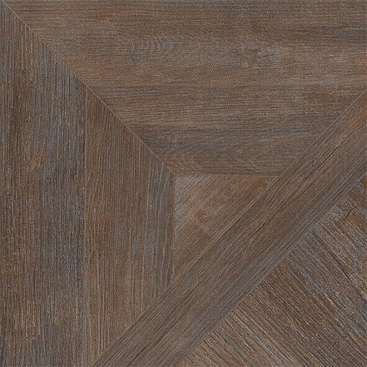 Rinascimento Intarsio Mogano Nat Rett 50x50 - фото 1