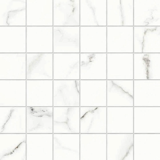 NovaBell Imperial Mosaico Statuario Silk. 5x5 - фото 1