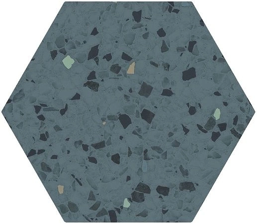 Click Ceramica Tempo&Inspire Hexa Blue 20x24 - фото 1