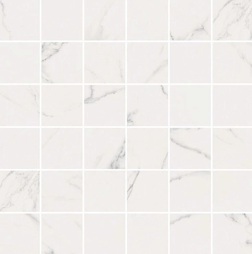 Sensi Mos. Quadr. Statuario White 30x30 - фото 1