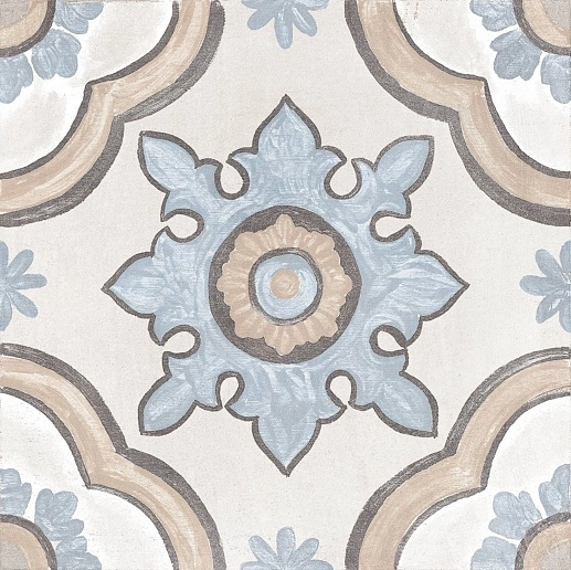 Adobe Decor Basma Ivory 20x20 - фото 1