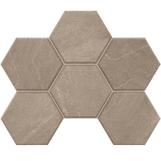 Gabbro Grey Hexagon 25x28.5 - фото 1