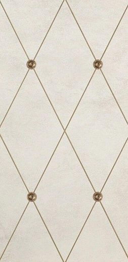 AD Maiora Rhombus Fregio Oro Beige 50x100 - фото 1