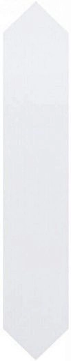 Gradient Crayon White Gloss 4.3x24.3 - фото 1
