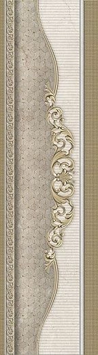 Venecia Oro-Beige Cenefa 7x25 - фото 1