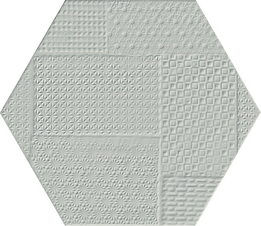 Sixty Esagona Timbro Salvia Silktech 18.2x21 - фото 1