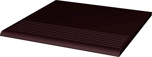 Natural Brown Stopnica Prosta 30x30 - фото 1