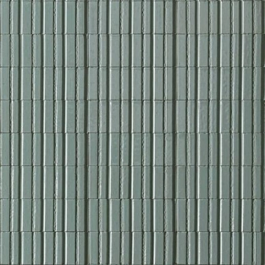 Glace Struttura 3D Raye Turchese Glossy 7.5x20 - фото 1