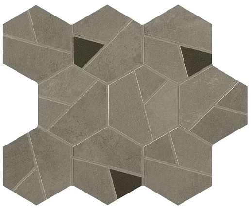 Boost Pro Taupe Mosaico Hex Coffee 25x28.5 - фото 1