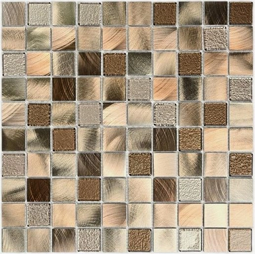 Mosaics Titan Bronze 31.8x31.8 - фото 1