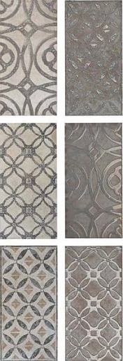 Riabita Il Cotto Riabita Inserto New Glam Mix S/6 Cold 20x40 - фото 1