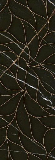 Black&Gold Struttura Decor 24.2x70 - фото 1