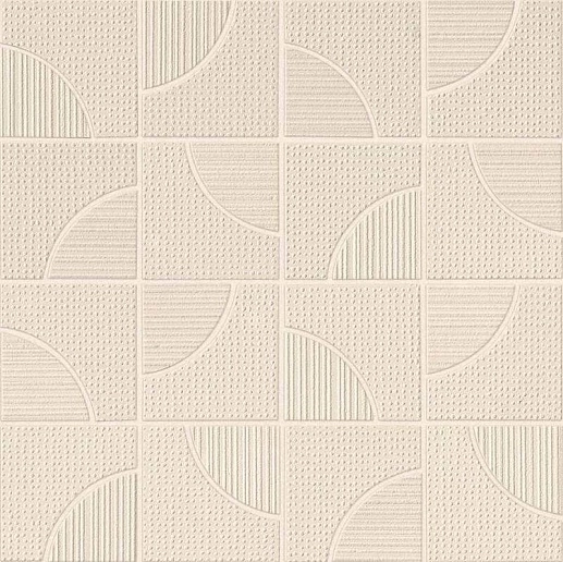 Aplomb Cream Mosaico Arch 32x32 - фото 1