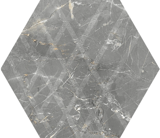 Marvelstone Light Grey Heksagon 19.7x17.1 - фото 1