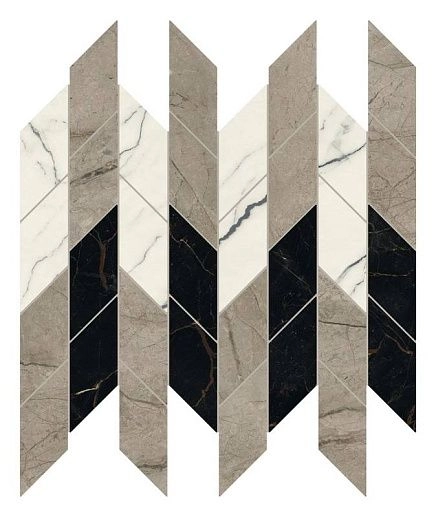 Forte dei Marmi F.d.M. Waterfall Lapp Mosaics 28.4x30.8 - фото 1