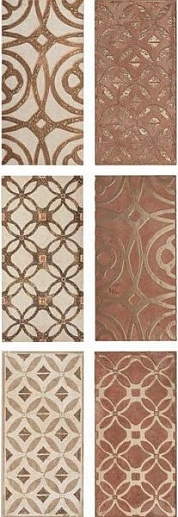 Riabita Il Cotto Riabita Inserto New Glam Mix S/6 Warm 20x40 - фото 1