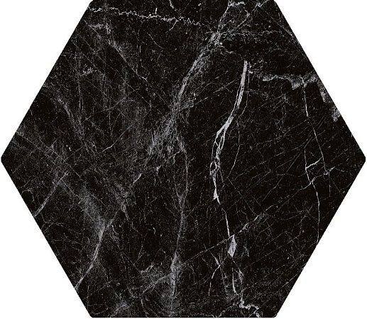 Click Ceramica Cosmo Hexa Black 20x24 - фото 1