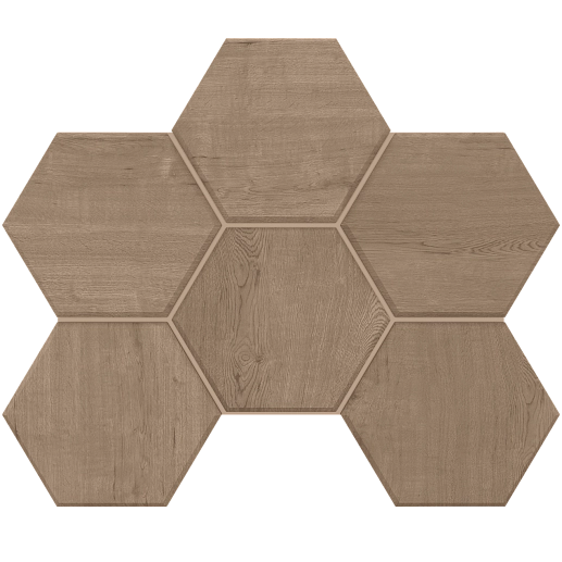 Classic Wood Rusty beige CW03 Hexagon 25x28.5 - фото 1