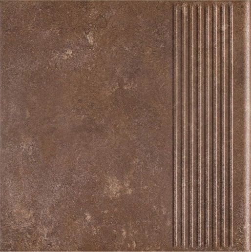Ilario Brown Stopnica Prosta 30x30 - фото 1