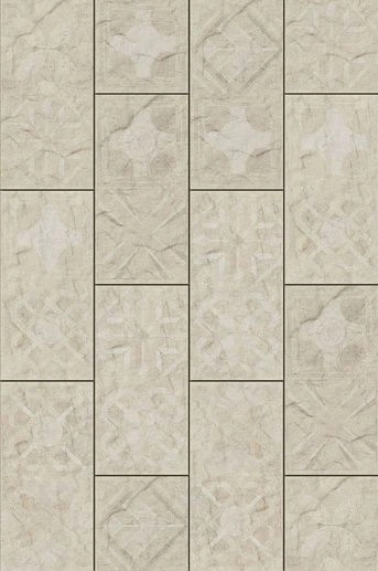 Torstone Bianco Decor 14.8x30 - фото 1