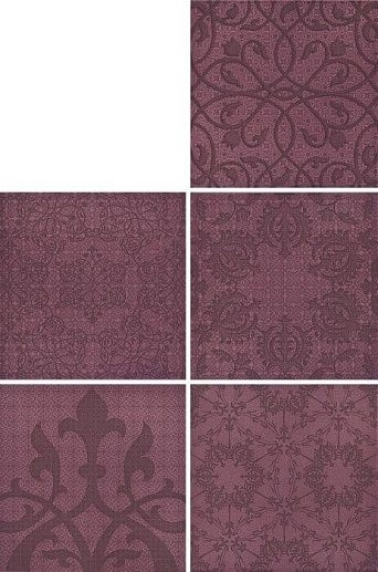 Design Marcel Wanders Minoo С4 (mix 5 pz) 20x20 - фото 1