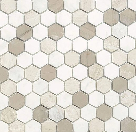 Pietrine Hexagonal Pietra Mix 3 Mat Hex 28.5x30.5 - фото 1