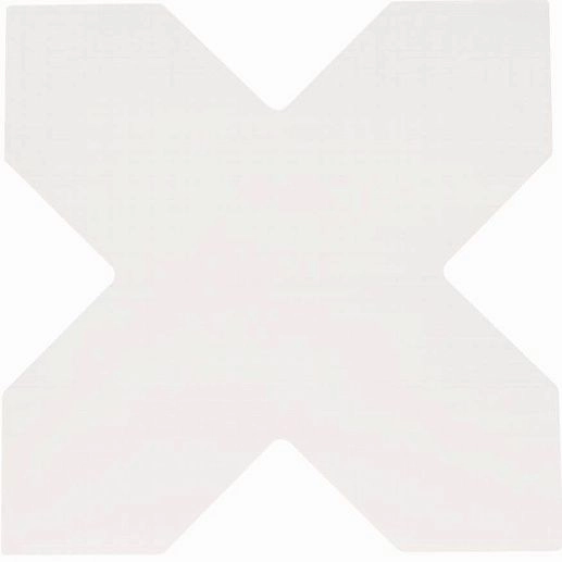 Becolors Cross White 13.25x13.25 - фото 1
