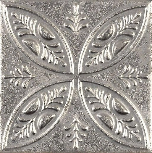 Aged Silver Ornato 20x20 - фото 1