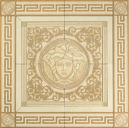Vanitas Rosone Beige 120x120 - фото 1