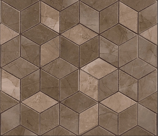 Deluxe Bronze Tessere Rombi 26x28 - фото 1
