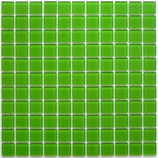 Mosaics Green Glass 30x30 - фото 1