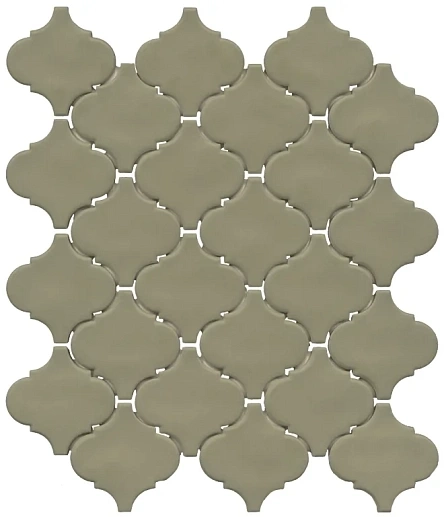 KM2630M0051N Арабески Марокко зелёный матовый 26x30x0.7 - фото 1