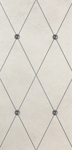 AD Maiora Rhombus Fregio Platino Beige 50x100 - фото 1