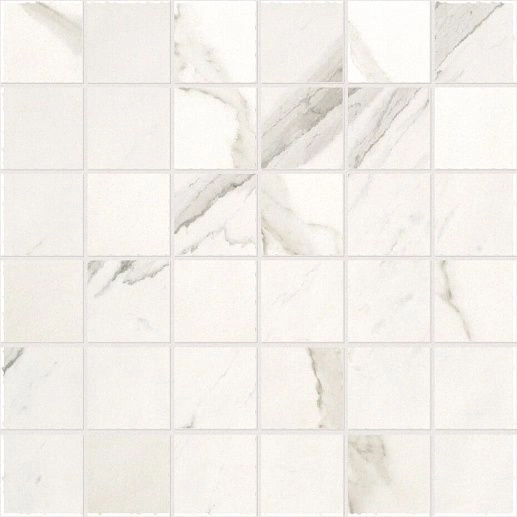Roma Diamond Statuario Macromosaico 30x30 - фото 1