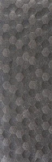 Basalt Hexagon Antracita Rect 29x89 - фото 1