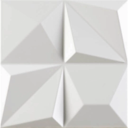 Shapes #1 Multishapes White Mat. 25x25 - фото 1