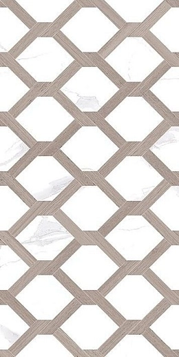 Statuario Classic Табачный Узор 20x40 - фото 1