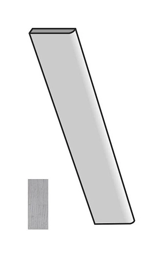 Vintage Battiscopa Grigio 7.8x47.8 - фото 1