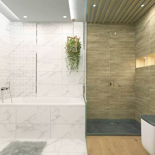 Kerlife Ceramicas Calacatta Bianco 1