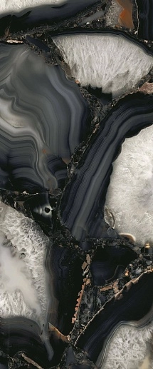 Tele di Marmo Precious Agate Black Lappato 60x120 - фото 1