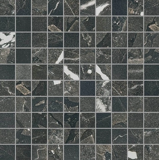 Timeless Black Deep 3x3 Mosaico 30x30 Luc - фото 1