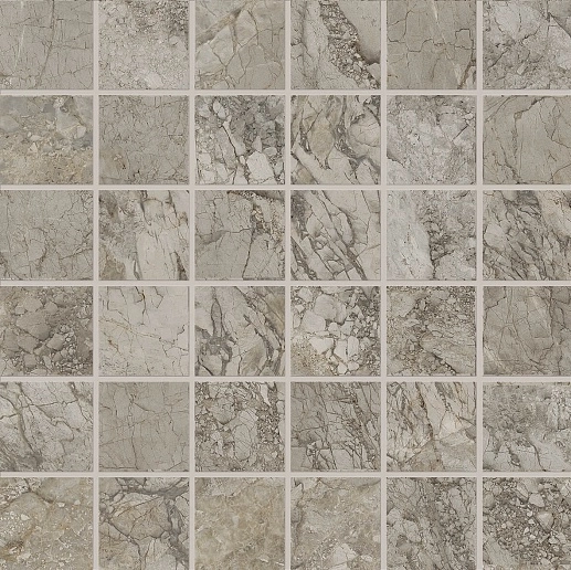 Tele di Marmo Mosaico 5x5 Breccia Braque Lap. - фото 1