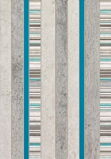 Gris Dekor Turkus CER 25x36 - фото 1