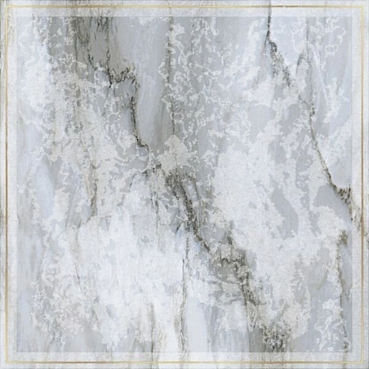 Venus Solitaire Rosone Pav. Gold Blu Lapp/Rett 60x60 - фото 1