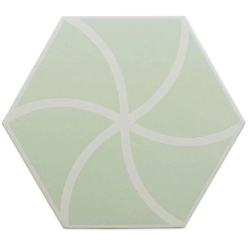 Fancy Waves Mint 20x23 - фото 1