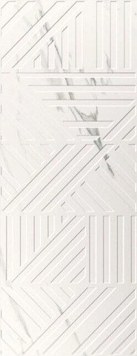 Click Ceramica Akros Cross White 35x90 - фото 1