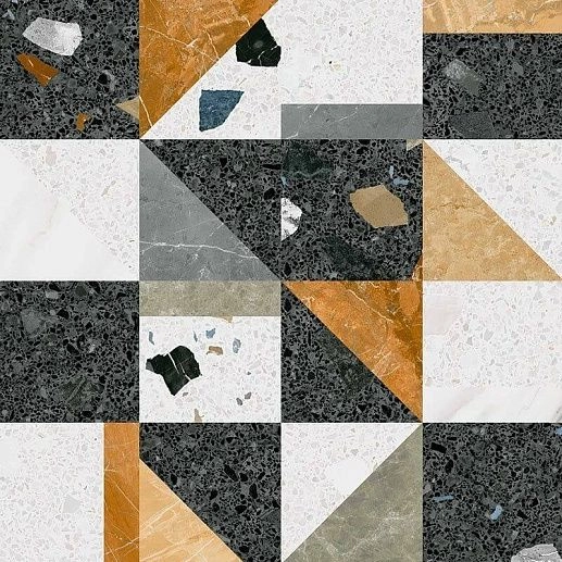 Stracciatella Stellato-R Multicolor 80x80 - фото 1