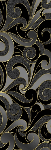 Lustri DEC Ricciolo Nero 20x50 - фото 1