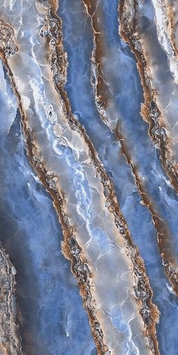 Onyx Sky Blue Sugar Effect 60x120 - фото 1