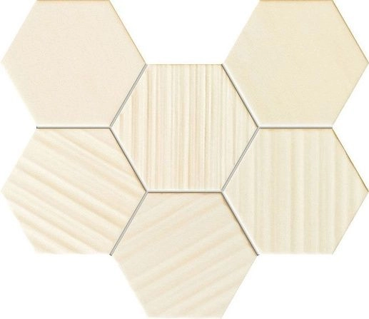 Horizon Hex Ivory 22.1x28.9 - фото 1